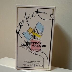 Marc Jacobs Perfect Perfume with Blue Bow and Yellow Star